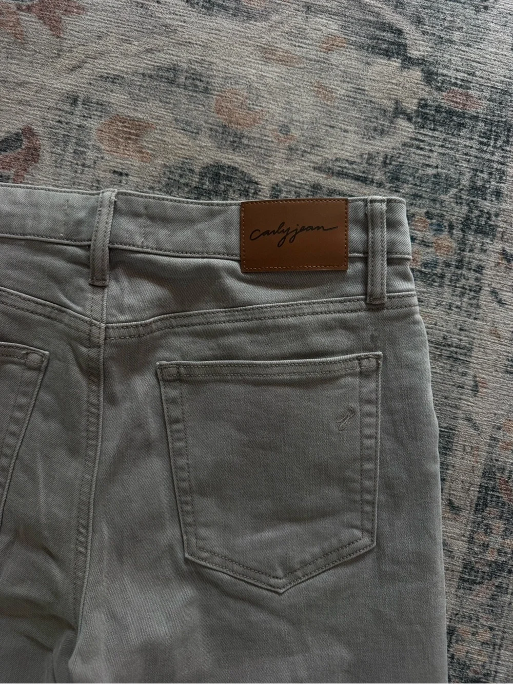 CJLA Dylan Dad Jeans in Stone